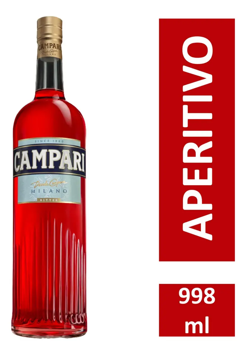 Campari Aperitivo Bitter 998ml - Imagem 2