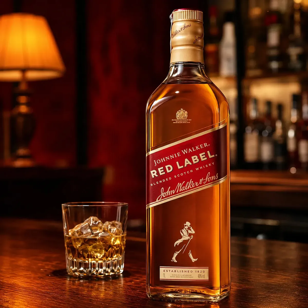 Red Label Whisky Blended 1 Litro - Imagem 2