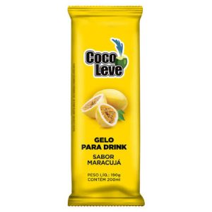 Gelo Aromatizado de Maracujá